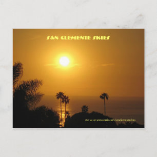 Cielos de San Clemente - Postal