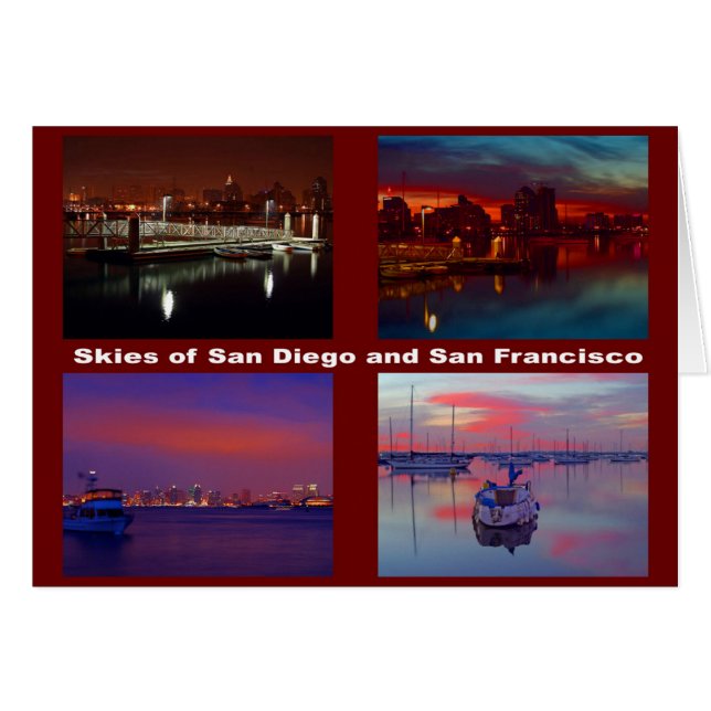 Cielos de San Diego y San Francisco (Anverso (Horizontal))