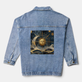 Cielos encantados Chaqueta de Denim Celeste capric