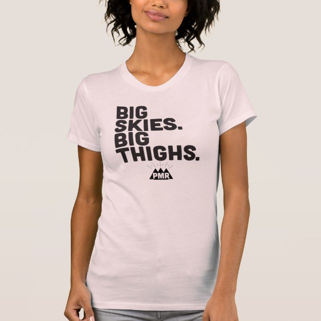 Cielos grandes de PMR, camiseta grande de los (Anverso)