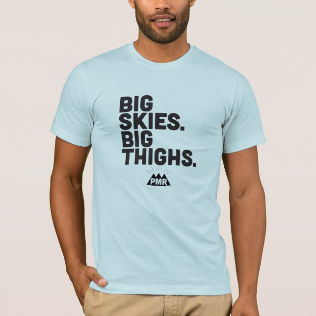 Cielos grandes de PMR, camiseta grande de los (Anverso)
