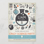 Ciencia Birthday Invitación - Mad Scientist Party<br><div class="desc">Personalize these Science Birthday Invitations for Girls and have a crazy Mad Scientist birthday party.

Matching items available ahora bien él petición.</div>