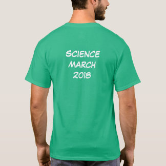 Ciencia camiseta de marzo de 2018