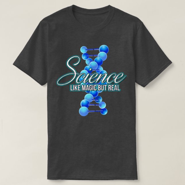 Ciencia Como La Magia Pero La Camisa De Los Cientí (Diseño del anverso)