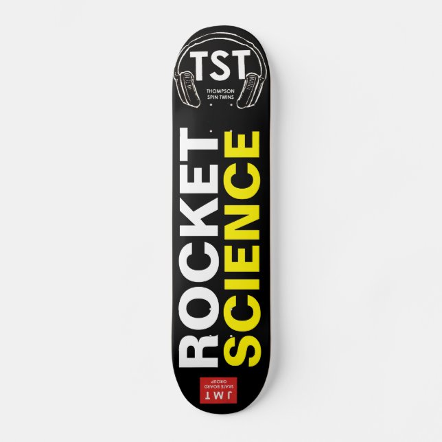 CIENCIA DE COHETES Skateboard (Anverso)