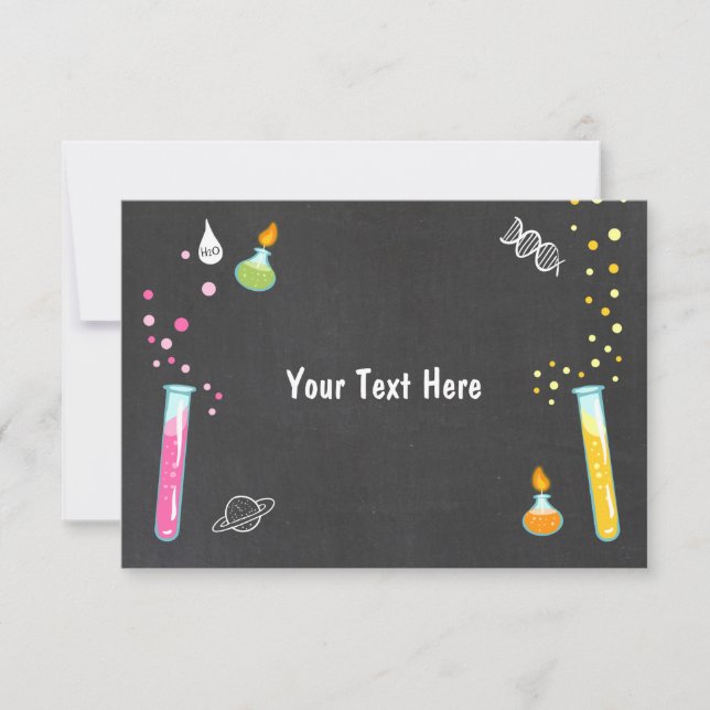 Ciencia Insertar tarjeta Ciencia Fiesta Experiment (Anverso)