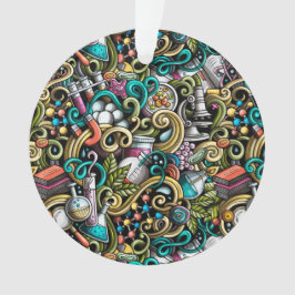 Ciencia - Profesor - Ornamento