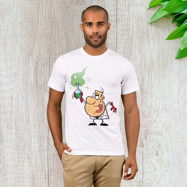 Científico loco pone camiseta (Subido por el creador)