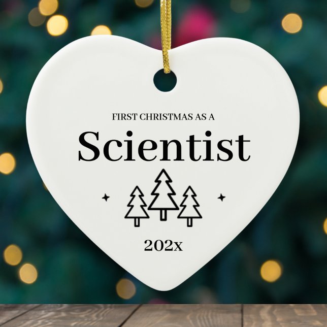 Científico Nuevo Trabajo Primer Ornamento De Navid (Scientist New Job First Christmas Ornament
)
