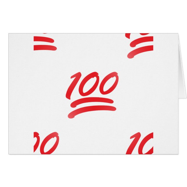 ciento de emoji (Anverso (Horizontal))