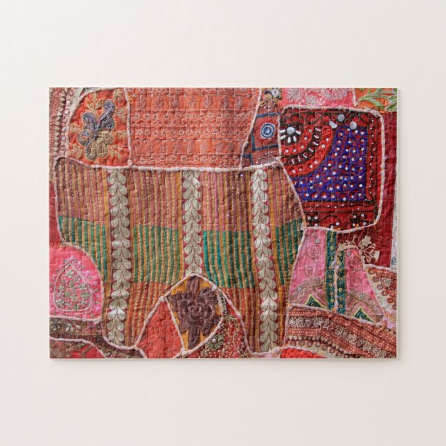 Cierre de Crazy Quilt - Puzzle (Horizontal)