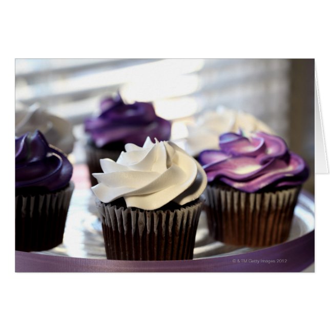 Cierre de cupcakes con enfoque selectivo (Anverso (Horizontal))