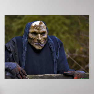 Cierre de Goblin de Halloween - impresión Bella Ar