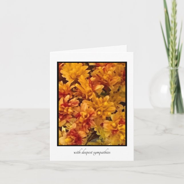 Cierre de Goldenrod con una tarjeta de simpatía ro (Anverso)