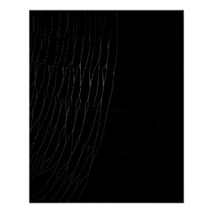 Cierre de la web blanca con Poster negro