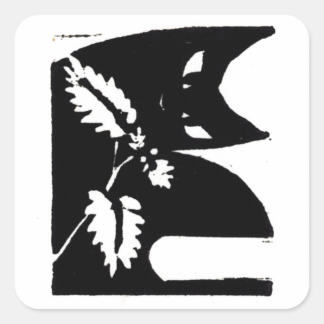 Cierre de regalo de Pegatinas de arte gato origina (Anverso)