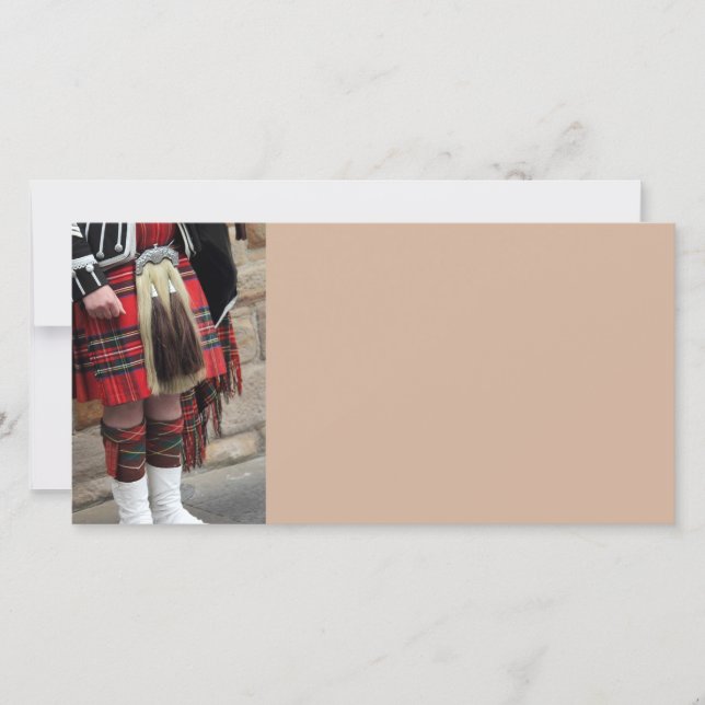 Cierre de tuberías escocesas, regalo tradicional e (Anverso)