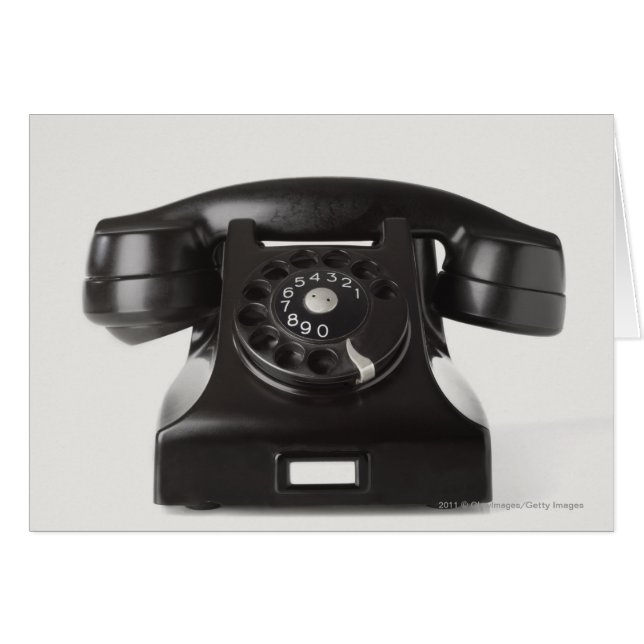 Cierre de un teléfono rotatorio (Anverso (Horizontal))