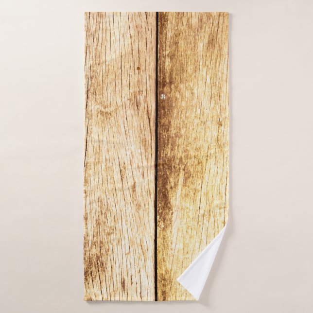 Cierre del abstracto de fondo de textura de madera (Toalla de baño)