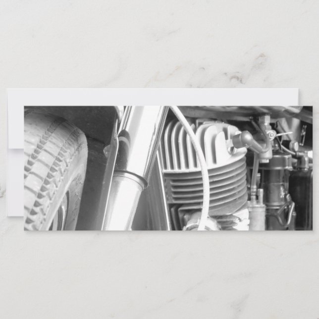 Cierre del motor de motocicleta (Anverso)