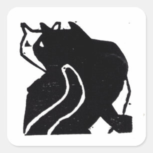 Cierre original del regalo de los pegatinas del