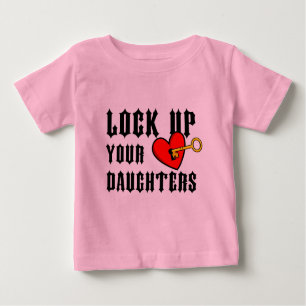 Cierre para arriba su camiseta del bebé de la