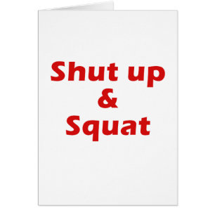 Cierre para arriba y póngase en cuclillas