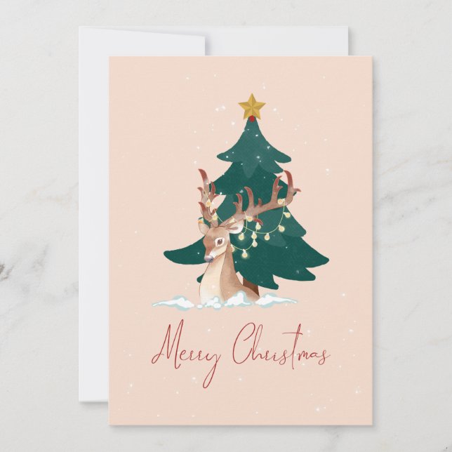 ciervo de Navidad (Anverso)