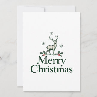 Ciervo Feliz Navidad
