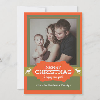 Ciervos de las Felices Navidad que cazan la