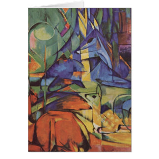 Ciervos - Franz Marc