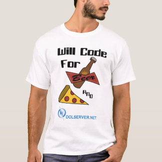 Cifrará para la cerveza y la comida - camisetas