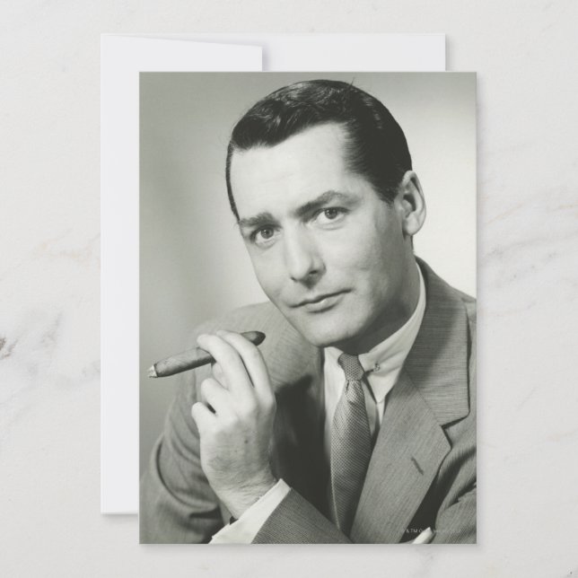 Cigar de fumadores para hombres de negocios (Anverso)