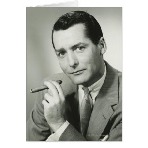 Cigar de fumadores para hombres de negocios