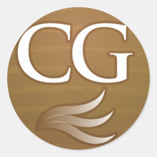 Cigar Geeks Pegatina redonda