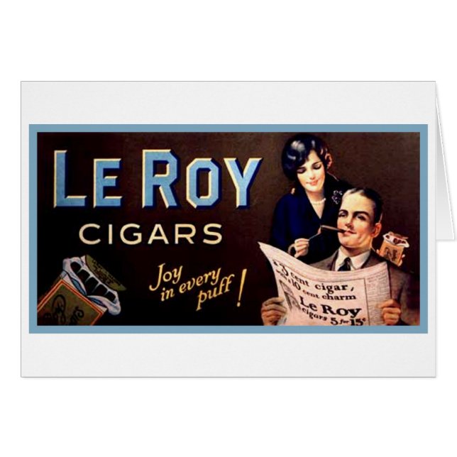 Cigarros de Leroy (Anverso (Horizontal))