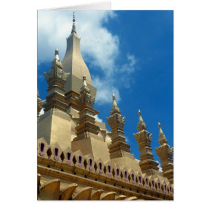 cima dorada de Stupa