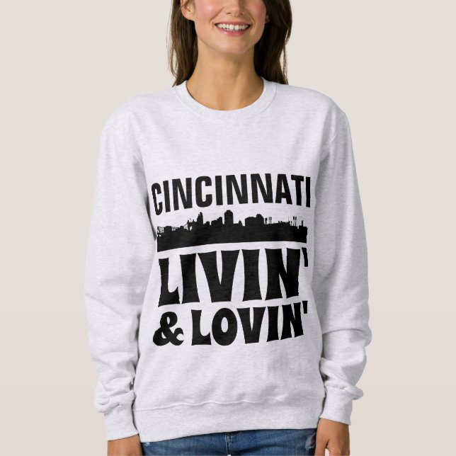 CINCINNATI LIVING & LOVIN' camisetas (Anverso)