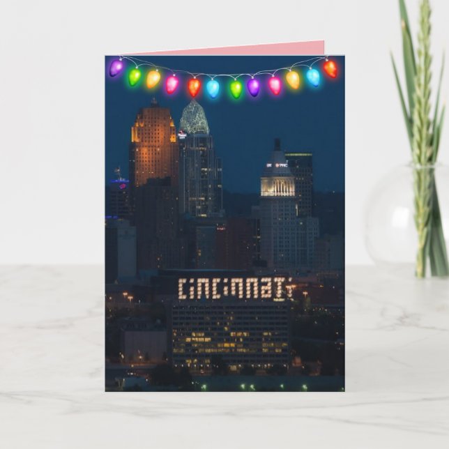 CINCINNATI. TARJETAS DE NAVIDADES DE OHIO (Anverso)