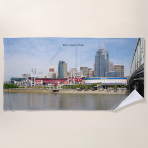 Cincinnati, toalla de playa de Ohio
