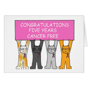 Cinco años de cáncer liberan enhorabuena