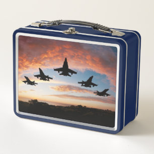 Cinco aviones de combate