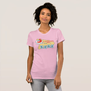 cinco cafés y una camiseta de las mujeres del
