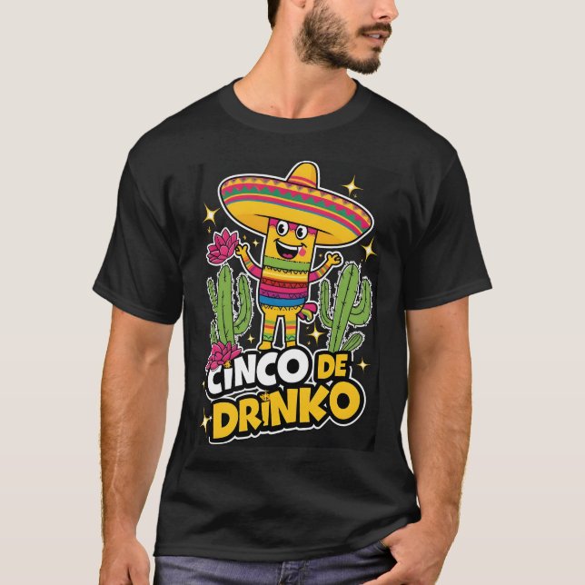 Cinco camisetas de Drinko (Anverso)