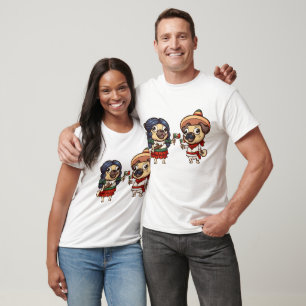 Cinco camisetas de Mayo Pugs #2