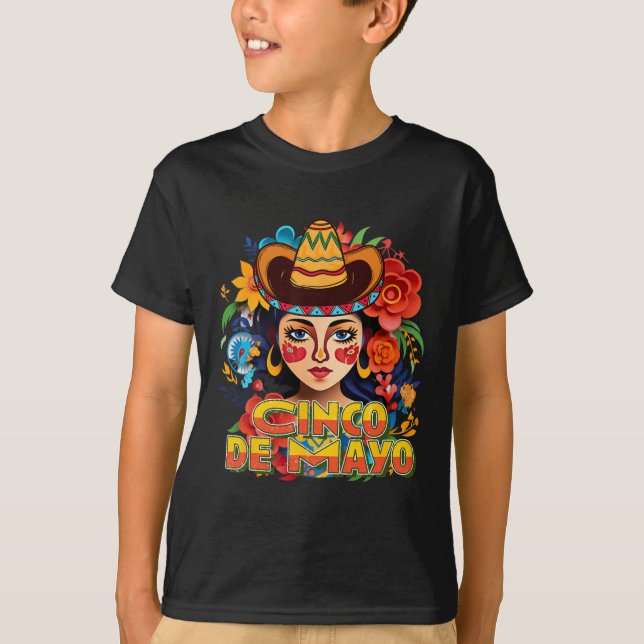 Cinco De Mayo Camisa Fiesta Mexicana 5 De Mayo (Anverso)