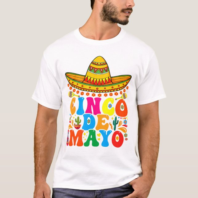 Cinco De Mayo Fiesta Sorpresa Camisa 5 De Mayo (Anverso)