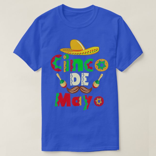 Cinco De Mayo Fiesta Sorpresa Camisa 5 De Mayo Viv (Diseño del anverso)