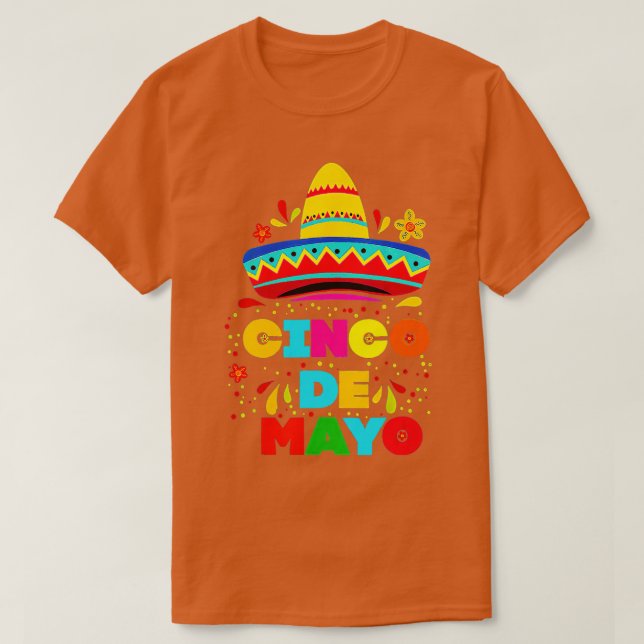 Cinco De Mayo Fiesta Sorpresa Camisa 5 De Mayo Viv (Diseño del anverso)
