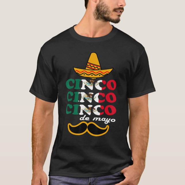 Cinco De Mayo Fiesta Surprise Camisa 5 De Mayo (Anverso)